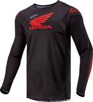 Alpinestars - Alpinestars Honda Racer Iconic Jersey - 3768023-13-XL - Black/Red - X-Large - Image 1