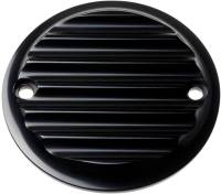 Joker Machine - Joker Machine Points Cover - Finned - Black Anodized - 02-98-1 - Image 1