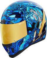 Icon - Icon Airform Ships Company Helmet - 0101-13677 - Blue - X-Small - Image 1