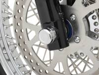 Drag Specialties - Drag Specialties Billet Front Axle Caps - 1in. - Chrome - 0214-0830 - Image 2