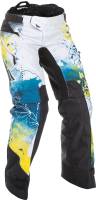 Fly Racing - Fly Racing Kinetic Girls Youth Over the Boot Pants - 370-65803 - Dark Teal - 28 - Image 1