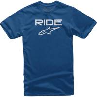 Alpinestars - Alpinestars Ride 2.0 T-Shirt - 1038-72000-7920-S - Blue/White - Small - Image 1
