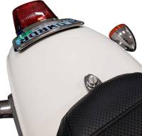 Drag Specialties - Drag Specialties Three-Bolt Style Large Radius License Plate Mount - Chrome - 2030-0625 - Image 4