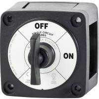 Blue Sea Systems - Blue Sea 6005200 Battery Switch Single Circuit ON-OFF - Black - Image 1