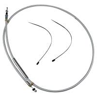 Magnum - Magnum Braided Clutch Control Cable - +2in. - Sterling Chromite II - 32312 - Image 1