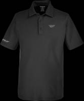 Fly Racing - Fly Racing Fly Performance Polo Shirt - 352-6010S - Black - Small - Image 1