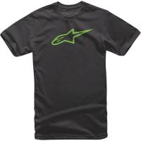 Alpinestars - Alpinestars Ageless T-Shirt - 1032720301060L - Black/Green - Large - Image 1