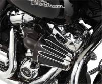 Arlen Ness - Arlen Ness Monster Sucker Air Cleaner Kit with Cover - Deep Cut - Black - 81-037 - Image 3