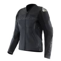 Dainese - Dainese Racing 5 Womens Leather Jacket - 2015300034-631-40 - Black/Black - 40 - Image 1