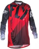 Fly Racing - Fly Racing Lite Hydrogen Jersey (2017) - 370-722L - Red/Black/White - Large - Image 1