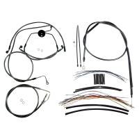 Magnum - Magnum Black Pearl Handlebar Installation Kit for 15-17in. Ape - 487322 - Image 1