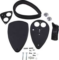 Baron Custom Accessories - Baron Custom Accessories Big Air Kit - Smooth Black - BA-2013-00B - Image 1