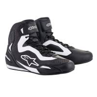 Alpinestars - Alpinestars Faster-3 Rideknit Riding Shoes - 2510319-12-13.5 - Black/White - 13.5 - Image 1