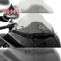 Klock Werks - Klock Werks Sport Flare Windshield - 14in. - Dark Smoke - KWW-01-0317 - Image 2