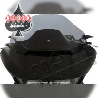 Klock Werks - Klock Werks Sport Flare Windshield - 14in. - Dark Smoke - KWW-01-0317 - Image 3