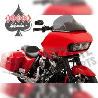 Klock Werks - Klock Werks Sport Flare Windshield - 14in. - Dark Smoke - KWW-01-0317 - Image 5