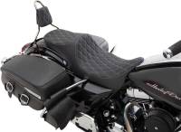 Drag Specialties - Drag Specialties Predator III 2-Up Seat - Double Diamond - 0801-1305 - Image 2