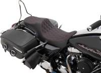 Drag Specialties - Drag Specialties Predator III 2-Up Seat - Double Diamond - 0801-1306 - Image 1