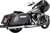 Vance & Hines - Vance & Hines Torquer 450 Slip-On Mufflers - Chrome - 16673 - Image 1