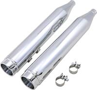 Vance & Hines - Vance & Hines Torquer 450 Slip-On Mufflers - Chrome - 16673 - Image 2