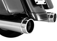 Vance & Hines - Vance & Hines Torquer 450 Slip-On Mufflers - Chrome - 16673 - Image 3