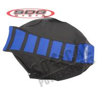 SDG - SDG 6-Rib Gripper Seat Cover - Blue Top/Black Sides/Black Ribs - 95945KBK - Image 2