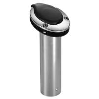 Attwood Marine - Attwood Standard Series Rod Holder - 15&#176; - Black Insert - Image 1