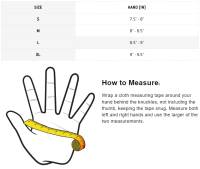 Jetpilot - Jetpilot Hold Fast Full Gloves - JP22300BLKGRYL - Black/Gray - Large - Image 2