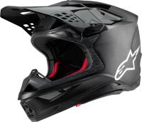 Alpinestars - Alpinestars Supertech S-M10 Fame Helmet - 8300423-9190-S - Black Carbon Matte & Glossy - Small - Image 1