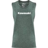 Factory Effex - Factory Effex Kawasaki Womens Tank Top - 27-87152 - Heather Forest Green - Medium - Image 1