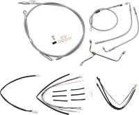 Burly Brand - Burly Brand Handlebar Cable/Line Install Kit - Stainless Steel - B30-1152 - Image 1