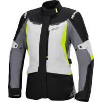 Alpinestars - Alpinestars Stella ST-1 Womens Waterproof Jacket - 3210325-9145-2X - Ice Gray/Black/Yellow Fluo - 2XL - Image 1