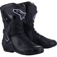 Alpinestars - Alpinestars Stella SMX-6 V3 Drystar Womens Boots - 2243125-119-38 - Black/Silver - 38 - Image 1