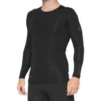 100% - 100% R-Core Concept Long-Sleeve Jersey - 40004-00000 - Black - Small - Image 1
