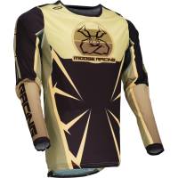 Moose Racing - Moose Racing Agroid Jersey - 2910-8149 - Brown/Black - 2XL - Image 1