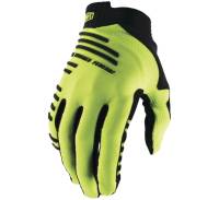 100% - 100% R-Core Gloves - 10027-00010 - Flourescent Yellow - Small - Image 1