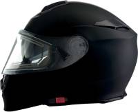 Z1R - Z1R Solaris Solid Helmet With Electric Shield - 0120-0447 - Flat Black - X-Small - Image 1