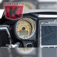 Kuryakyn - Kuryakyn Aztec Gauge Cluster Accents - Chrome - 5186 - Image 2
