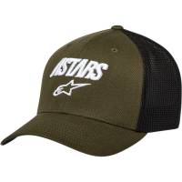 Alpinestars - Alpinestars Angle Stretch Mesh Hat - 1230810116910LX - Military/Black - Lg-XL - Image 1
