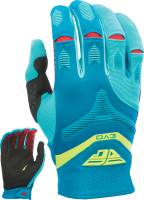 Fly Racing - Fly Racing Evolution 2.0 Gloves (2017) - 370-11910 - Dark Teal/Hi-Vis - 10 - Image 1