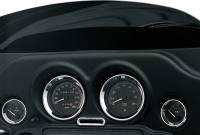 Drag Specialties - Drag Specialties Chrome Billet Indicator Light Bezel - 2202-0062 - Image 3