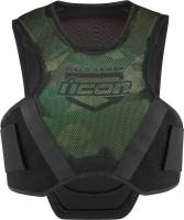 Icon - Icon Field Armor Softcore Vest - 2702-0277 - Green Camo - Small - Image 1