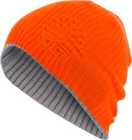 Fly Racing - Fly Racing Fly Snow Beanie - 351-0936 - Orange/Gray - OSFA - Image 2