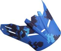 Z1R - Z1R Visor Kit for Rise Digi Camo Youth Helmet - Blue - 0132-1495 - Image 1