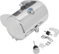 Drag Specialties - Drag Specialties Custom Oil Tank - Domed Center Fill - 241306 - Image 1
