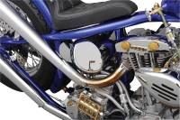 Drag Specialties - Drag Specialties Custom Oil Tank - Domed Center Fill - 241306 - Image 2