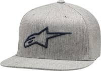 Alpinestars - Alpinestars Ageless Flat Bill Hat - 1035-81015-1171-SM/M - Gray Heather/Navy - Sm-Md - Image 1