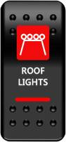 Moose Utility - Moose Utility On/Off Rocker Switch - Roof Lights - Red - 2106-0450 - Image 1