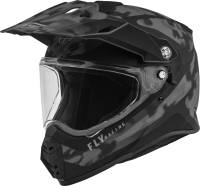 Fly Racing - Fly Racing Trekker Pulse Helmet - F73-70262X - Matte Gray/Black Camo - 2XL - Image 1