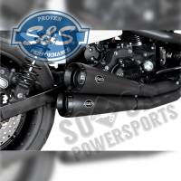 S&S Cycle - S&S Cycle Grand National 2-Into-2 Exhaust Systems - Black Ceramic - 550-0742 - Image 3